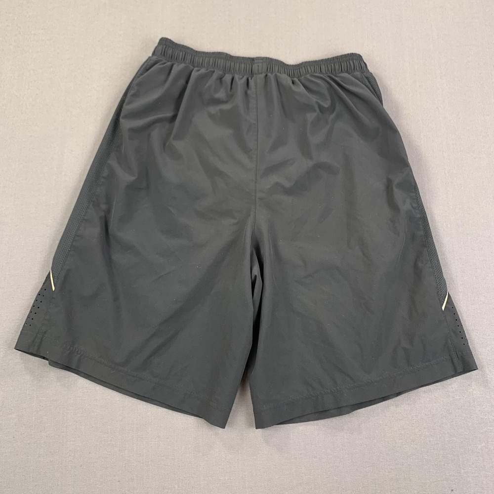 Under Armour Shorts Womens Med Black Athletic Training Mesh Pockets Drawstring - Picture 6 of 12